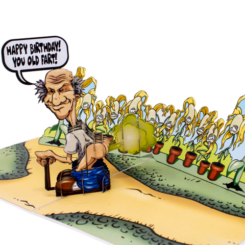 Old Fart Funny Birthday Greeting Card