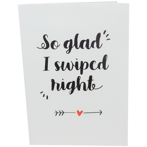 We’re the Perfect Match Funny 3D Greeting Card