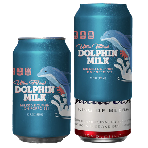 Dolphin Milk Beersy Silicone Sleeve