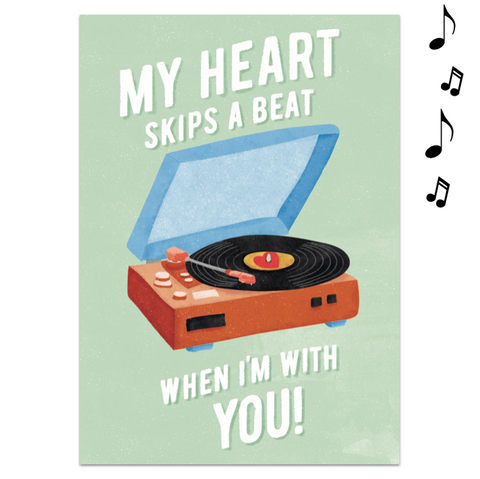 Endless Never Gonna Give you Up Valentines with Glitter
