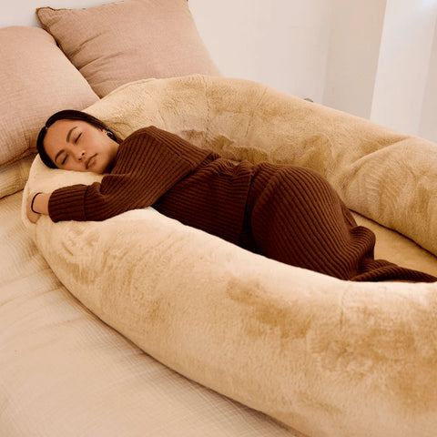 The Plufl: The World's First Human Dog Bed