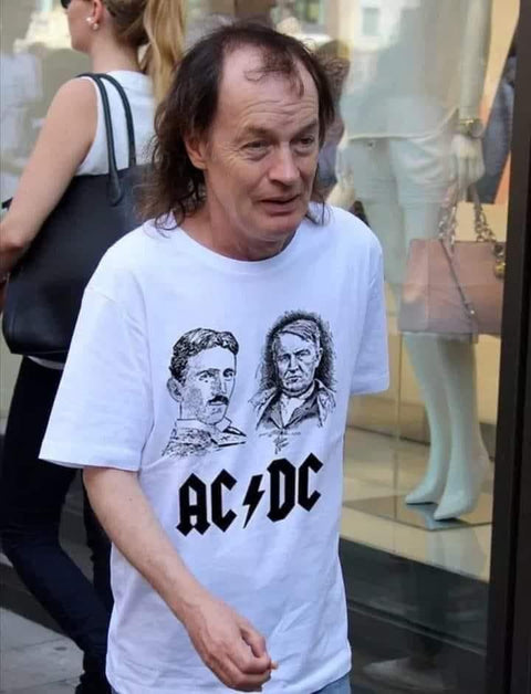 ACDC Tesla Edison Shirt