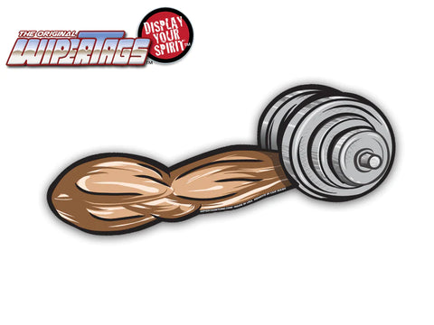 Arm Curling Dumbbell WiperTag