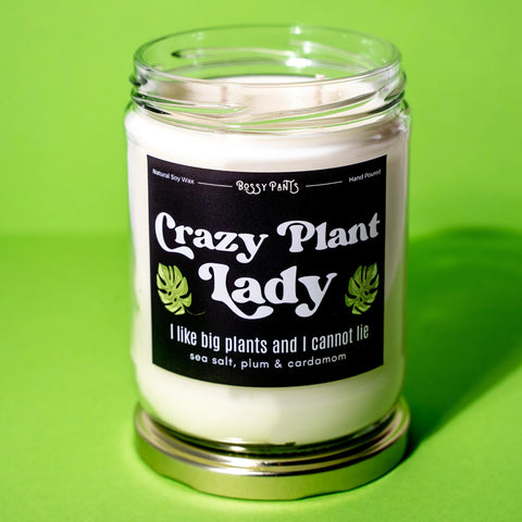 Crazy Plant Lady Scented Candle