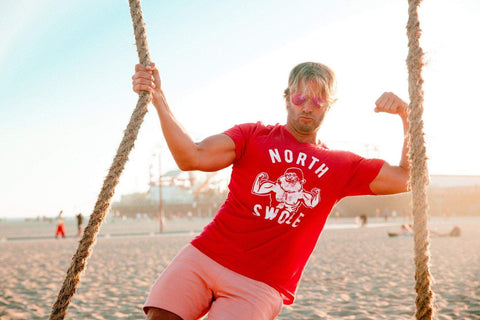North Swole Men's Christmas Shirt
