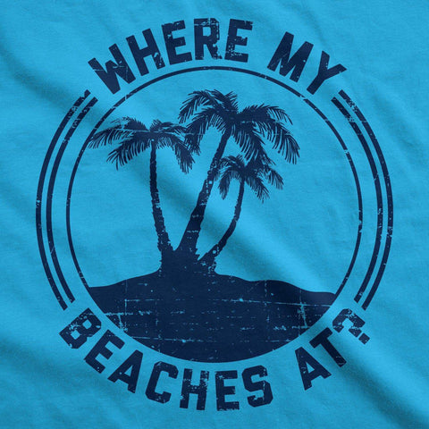 Where My Beaches At? Men's Tanktop