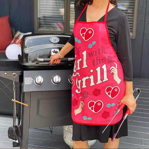 The Girl With The Grill Apron