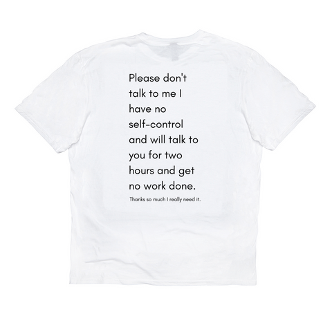 Please Don't Talk To Me Shirt