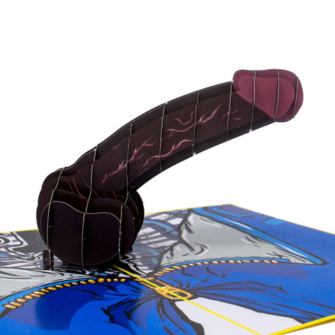 The D Inappropriate 3D Dick Greeting Card