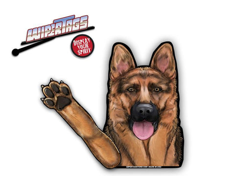 Kaiser the German Shepherd WiperTags