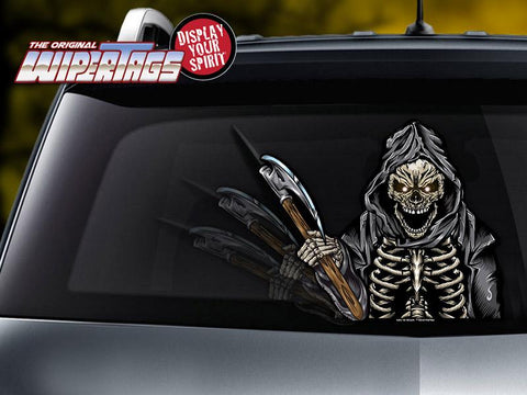 Grim Reaper with Scythe WiperTags