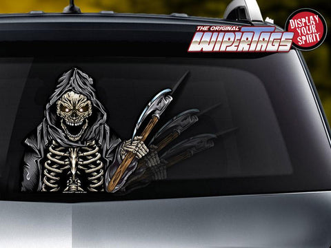 Grim Reaper with Scythe WiperTags