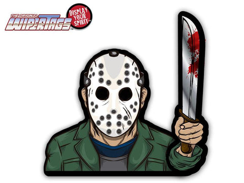 Masked Machete Killer Wiper Blade Decal