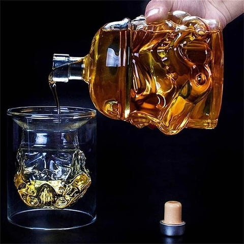 Helmet Decanter