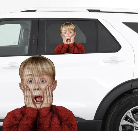Scream Ride a Long Perforated Decal