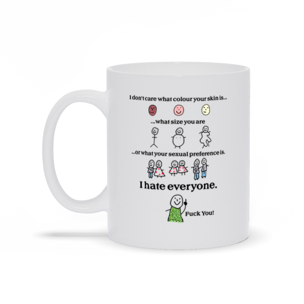 For The Record, I Hate You All You Need Mug – AmandaGambill