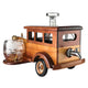 Old Fashioned Car Whiskey Decanter Set, Very Large 15" x 13" x 7" 750ml Decanter