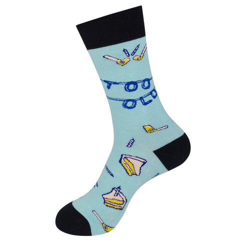 Too Old to Give a Shit Socks