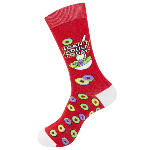 I Can't Adult Today Socks