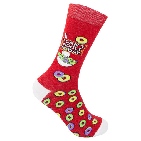 I Can't Adult Today Socks