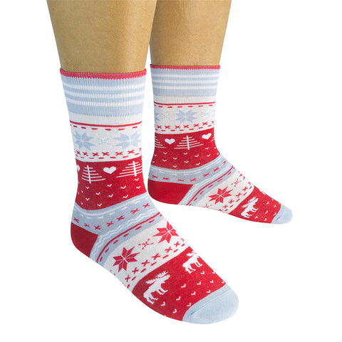 Christmas Moose Socks