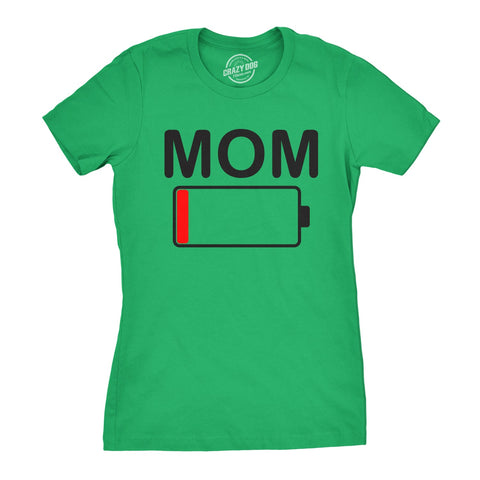 Mom Battery Low Women's T Shirt