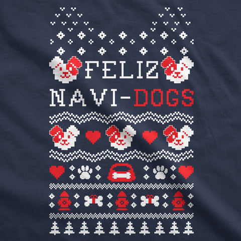 Feliz NaviDogs Crew Neck Sweatshirt