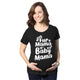 Funny Heather Black From Fur Mama To Baby Mama Maternity T Shirt Nerdy Mother's Day Dog Tee