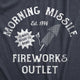 Mens Firework T-Shirts: Funny 4th of July Tees, Firecracker Graphic Novelty Tees for Guys