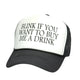 Blink if You Want To Buy Me A Drink Custom Printed Funny Meme Hat