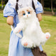 Mini Ragdoll Cat Backpack – Cute Handmade Bag for Girls