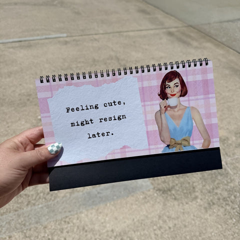 Sassy & Sweary Desk Flip Sign