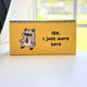 Raccoons At Work Desk Flip Sign