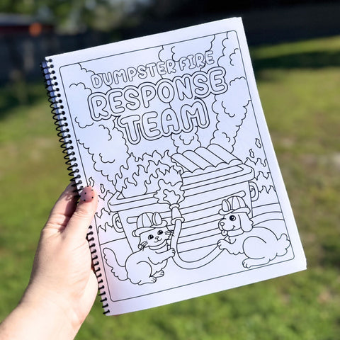 Cute, But Full of F'ing Rage Coloring Book