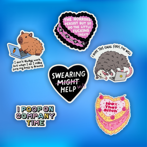 Unhinged Sticker Bundles