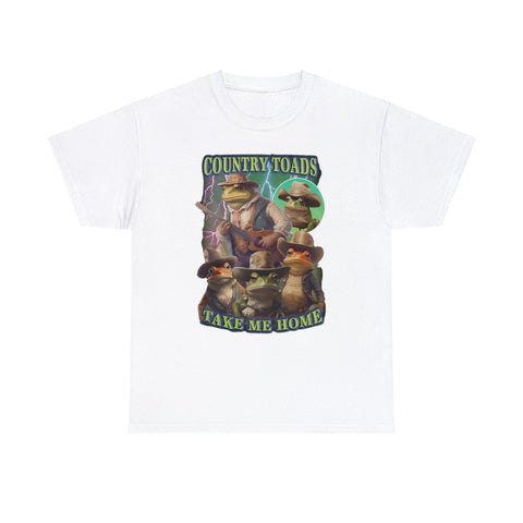 Country Toads Take Me Home Shirt – Funny Parody Meme T-Shirt