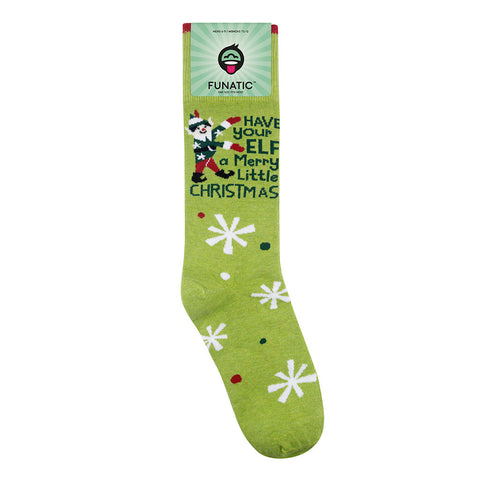 Have Your Elf A Merry Little Christmas Socks