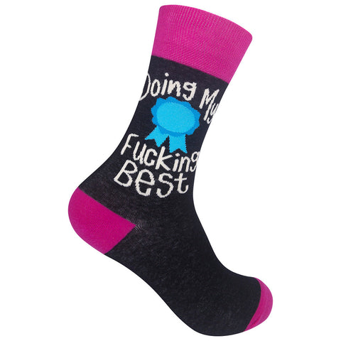 Doing My Fucking Best Socks