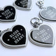 Bless Your Heart Glitter KeyChain