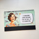 Sassy & Sweary Women at the Office Desk Flip Sign