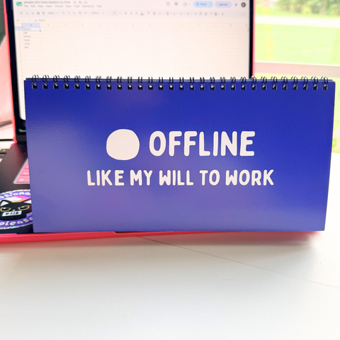 Honest Work Statuses Desk Flip Sign