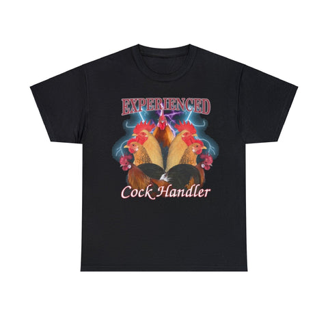 experienced cock handler funny shirt