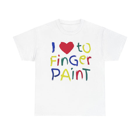 I Love To Finger Paint Funny Couple Shirt – Hilarious Matching His & Hers Adult Humor Graphic Tee