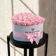 Heart White Box | Light Pink Roses