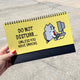 Cats At Work Desk Flip Sign