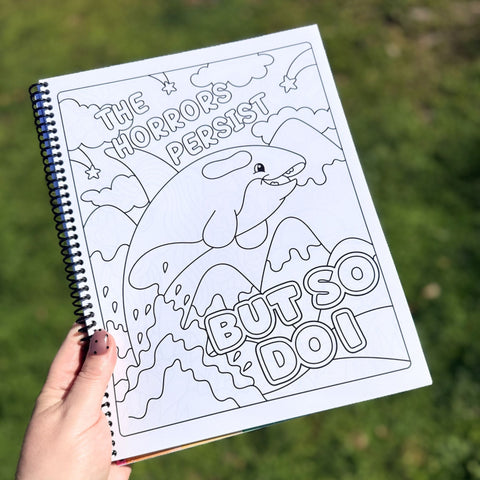 Cute, But Full of F'ing Rage Coloring Book