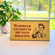 Please Lower Your Expectations Men of the Office Desk Flip Sign
