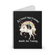 At Least My Trauma Made Me Funny Spiral Notebook - Ruled Line