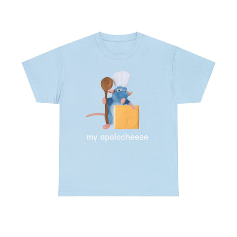 My Apolocheese Rat Plush Cheese Meme Shirt – Funny Ironic Tee for Rat Lovers