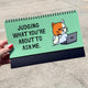 Cats At Work Desk Flip Sign